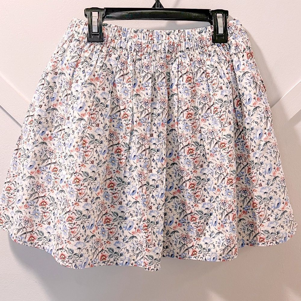 GAP Kids Girls Floral Flowy Short Skirt XL 12/14
